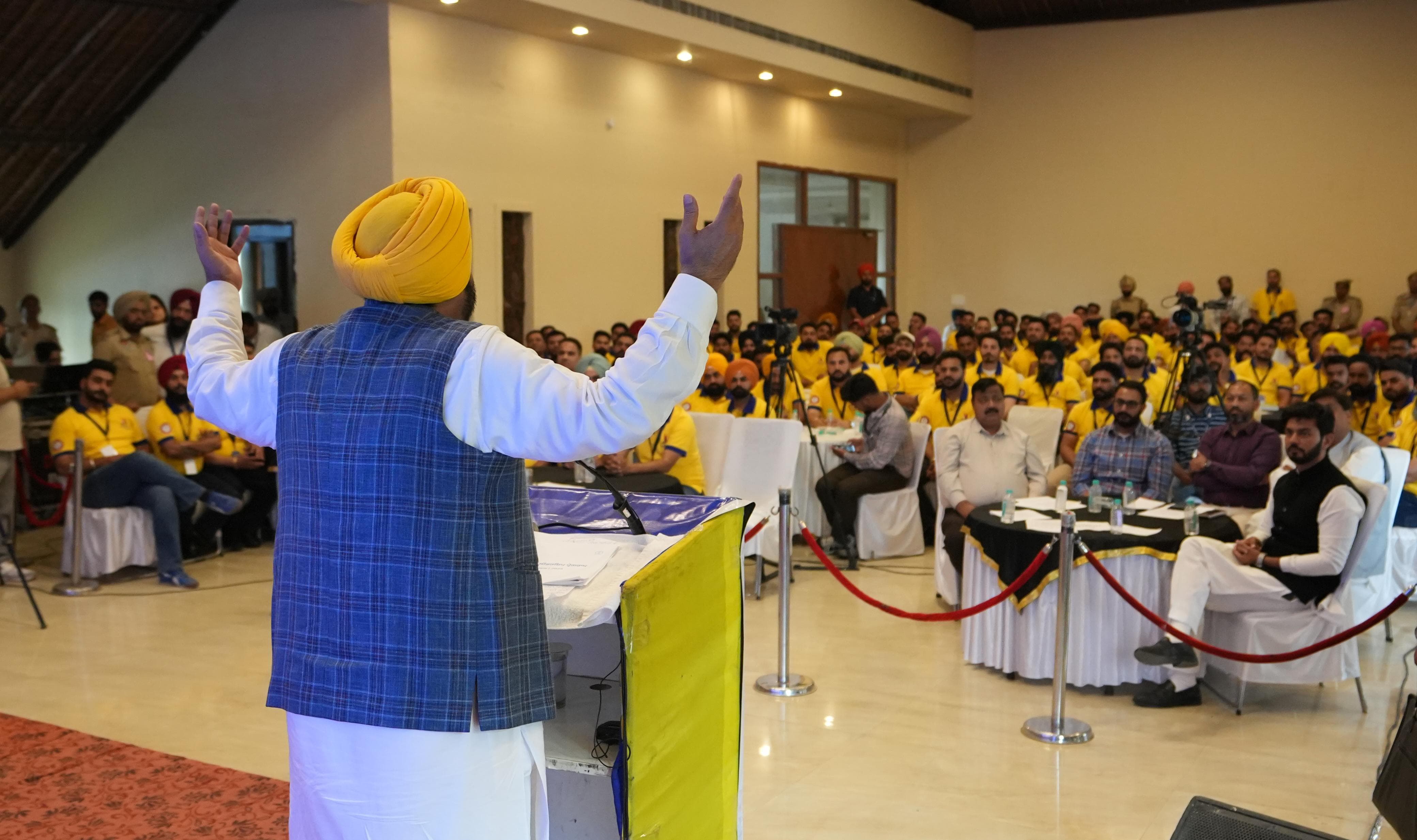 Inspired by Bhagat Singh, Punjab's youth will now become the torch of change - Chief Minister Bhagwant Mann.